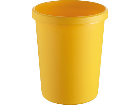 helit Corbeille à papier 'the german', 45 litres, PE, jaune