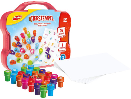 Joustra Kit de tampons à motif 'TAMPONS ANIMAUX'