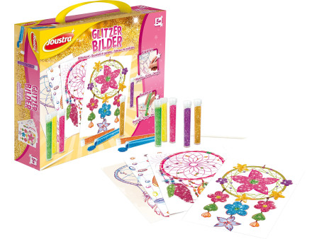 Joustra Kit de loisirs créatifs 'TABLEAUX DE PAILLETTES'