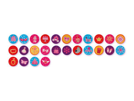 Joustra Kit de tampons à motif 'TAMPONS PRINCESSES'