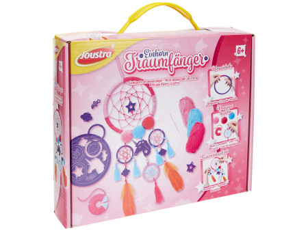 Joustra Kit de loisirs créatifs 'Attrape-rêve licorne'