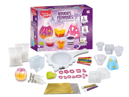Joustra Kit loisirs créatifs 'Bougies féériques'