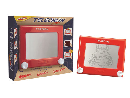 Joustra Ardoise magique TELECRAN ORIGINAL, rouge