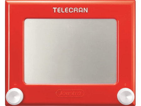 Joustra Ardoise magique TELECRAN ORIGINAL, rouge