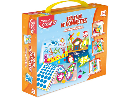Joustra Tableaux de gommettes STICKER BOARDS, 33 pièces