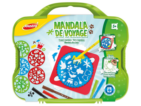 Joustra Kit créatif 'Mandala', dans une mallette plastique