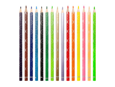 Kores Crayon de couleur 'Kolores Style', étui carton de 15