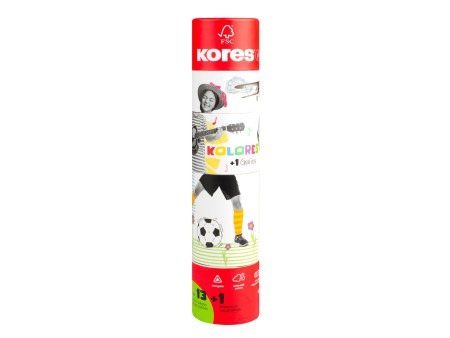 Kores Crayon de couleur 'Kolores Twist & Turn', étui de 12