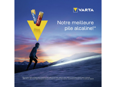 VARTA Pile alcaline Longlife Power, Mignon (AA), 24 pièces