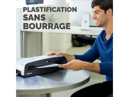 Fellowes Plastifieuse Neptune 3, format A3, noir/argent