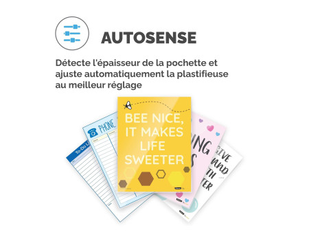 Fellowes Plastifieuse Neptune 3, format A3, noir/argent
