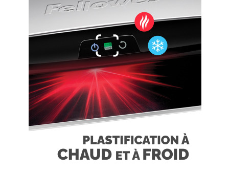 Fellowes Plastifieuse Neptune 3, format A3, noir/argent