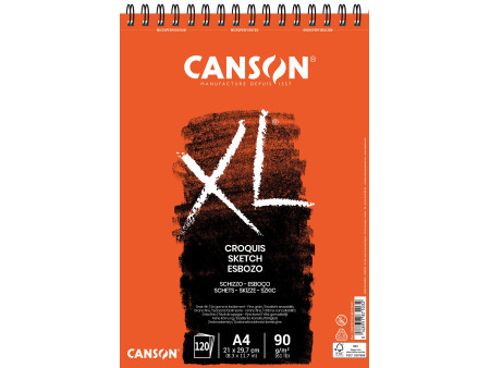 CANSON Bloc à croquis et esquisse 'XL CROQUIS', A4, 90 g/m2
