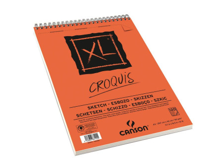CANSON Bloc à croquis et esquisse 'XL CROQUIS', A3, 90 g/m2