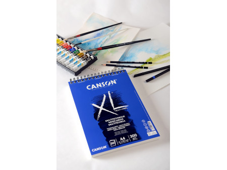 CANSON Bloc de dessin XL MIXED MEDIA Textured, A4