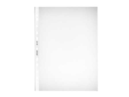 herlitz Pochette perforée, A4, grainé, 0,055 mm