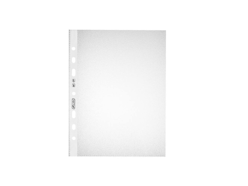 herlitz Pochette perforée, A5, grainé, 0,055 mm