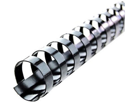 GBC Peigne à relier en plastique, A5, 14 boucles, 8mm, noir