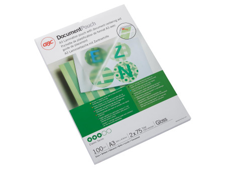 GBC Pochette de plastification DocumentPouch, A3, brillant