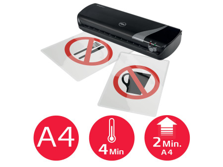 GBC Plastifieuse Inspire+, jusqu'au format A4, noir