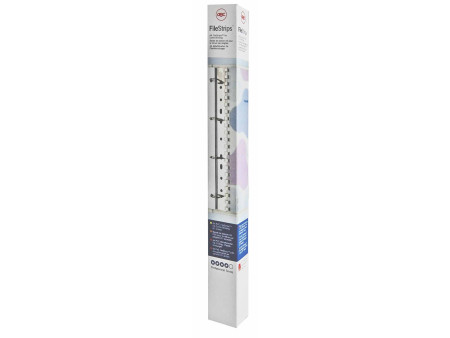 GBC Bande de classement FileStrips, reliure plastique/métal