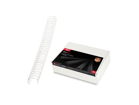 GBC Peigne à relier métal WireBind, A4, 34 boucles, 6 mm