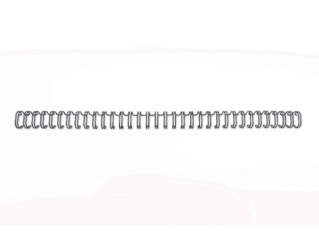 GBC Peigne à relier métal WireBind, A4, 34 boucles, 11 mm