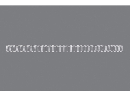 GBC Peigne à relier métal WireBind, A4, 34 boucles, 11 mm