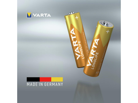 VARTA Pile alcaline Longlife, Mignon (AA), 24 pièces