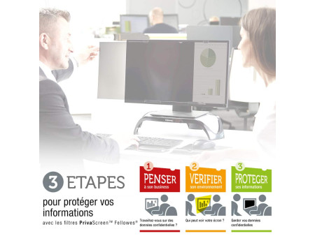Fellowes Filtre de confidentialité PrivaScreen format 16:9