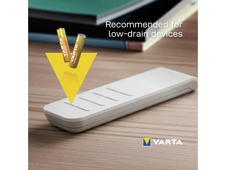 VARTA Pile alcaline Longlife, Micro (AAA), 24 pièces