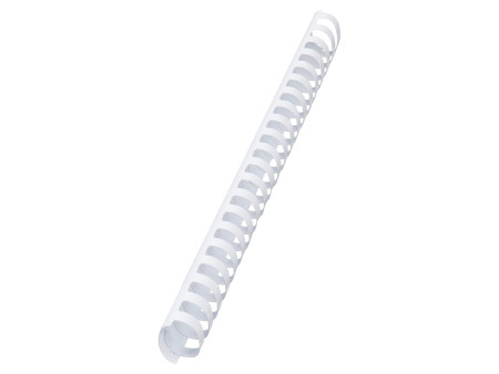 GBC Peigne à relier en plastique CombBind, A4, 38 mm, blanc