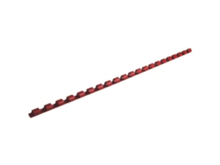 GBC Peigne à relier en plastique CombBind, A4, 6 mm, rouge