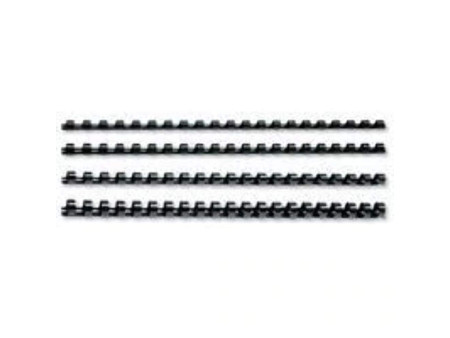 GBC Peigne à relier en plastique CombBind, A4, 22 mm, noir