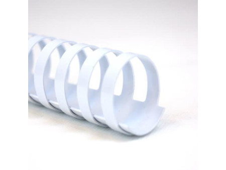 GBC Peigne à relier en plastique CombBind, A4, 19 mm, blanc