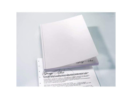 GBC Couverture de reliure ReGency, A4, mat, 325 g/m2, noir