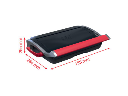 GBC Perforelieuse CombBind CB15, noir/rouge/argent