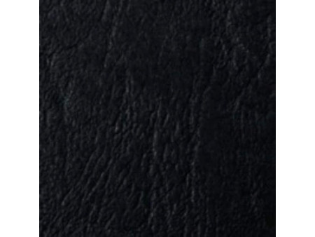 GBC Couverture de reliure grain cuir, A5, 250 g/m2, noir