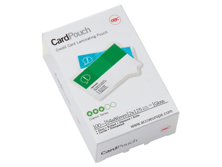 GBC Pochette de plastification CardPouch pour cartes