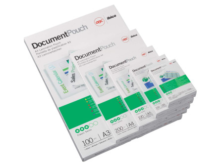 GBC Pochette de plastification CardPouch, 65 x 95 mm