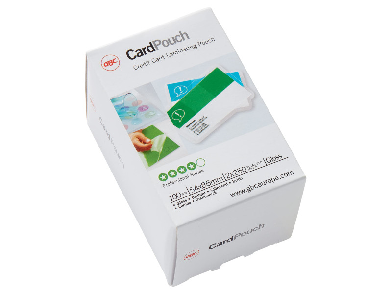 GBC Pochette de plastification CardPouch, pour cartes