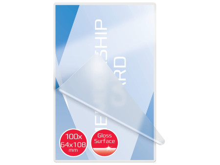 GBC Pochette de plastification CardPouch, 64 x 108 mm