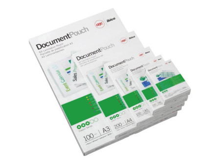 GBC Pochette de plastification, A6, brillant, 250 microns