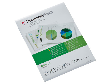 GBC Pochette de plastification, A4, brillant, 150 microns