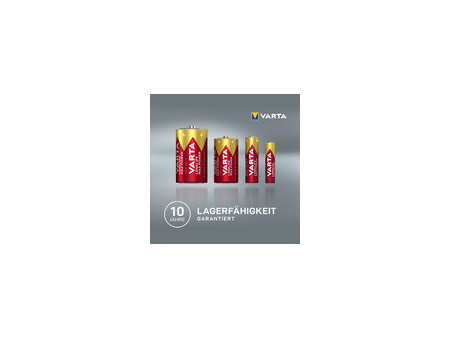 VARTA Pile alcaline Longlife Max Power, Mono (D)