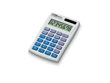 ibico Calculatrice de poche 081X, écran LCD à 8 chiffres