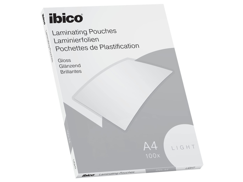 ibico Basics Pochette de plastification, A4, 150 microns