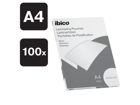 ibico Basics Pochette de plastification, A4, 200 microns