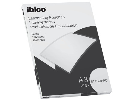 ibico Basics Pochette de plastification, A3, 250 microns