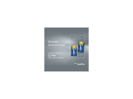 VARTA Pile alcaline Longlife Power, Baby (C), 2 pièces